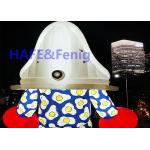 Decorative Inflatable Advertising Balloon Animal Light / Art Decorate Halogen 2000W for sale