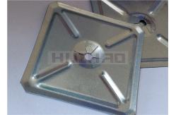 China 60x60mm Square Self Locking Washer Use To Fasten Stud Welding Insulation Pins supplier