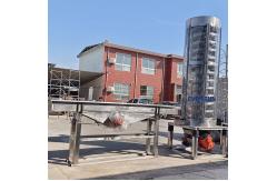 China Enclosed Spiral Lifter Vertical Conveyor Spiral Elevator For Powder Granules supplier