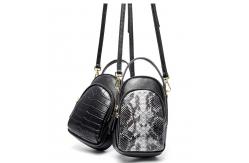 China Alligator Pattern Cellphone Bags Fashion Mini Handbags  Real Leather Shell Bag supplier