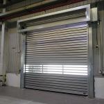 AC 380V Intelligence Industrial Aluminum Security Door , Outside Security Door for sale