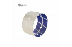 China Blue POM Composite Metal Plain Bearings Bushing Self Lubricating supplier
