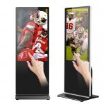 16:9 Digital Interactive Touch Screen Kiosk Signage 55Inch LAN WIFI Network for sale