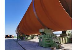 China Monopile Offshore Foundation Welding Production Line 2000t Assembling Rotator supplier