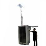 Waterproof Corrosion Resistant Solar Floodlight Led Light Tower Box For Camping Lighting for sale