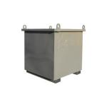Galvanised Crane Bin Forklift Attachment Forklift Hopper Dumpster