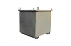 China Galvanised Crane Bin Forklift Attachment Forklift Hopper Dumpster supplier