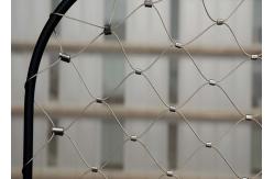 China Easily Assembled Cable Wire Mesh Stainless Steel High Strength Webnet supplier