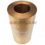 C17410 Copper Beryllium Strips 0.1mmx200mmx1000mm High Yield Fatigue Strength for sale