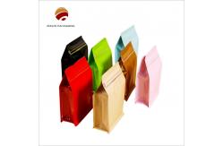 China Durable Food Grade Flat Bottom Stand Up Pouch OEM / ODM Available supplier