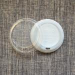 8oz Sustainable PLA Double Wall Paper Coffee Cups With Lid