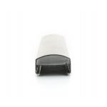 Black Custom Square PVC Profile Strip For Transportation for sale