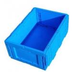 Collapsible plastic container stackable turnover plastic box storage for sale