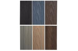 China Co-Extrusion Wood Plastic Composite Decking for Outdoor Flooring Waterproof supplier