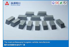 China High Hardness Tungsten Carbide Saw Tips , tungsten saw blades for Rock drills supplier
