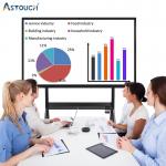HDMI Ir Touch Technology Smart Interactive Flat Panel 178° Viewing Angle for sale