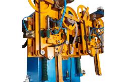 China Upright Sanding Cookware Production Machine Double Stations For Metal Ware supplier