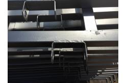China Top quantity galvanized heavy duty used horse fence panels 1.8X2.1M supplier