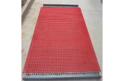 China Wire Vibrating Mesh Pu Screen Panel Fully Welded Square Or Rectangular supplier