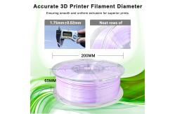 China iBOSS High Toughness 3D Printer Filament PLA+ Gradient Purple White Filament supplier