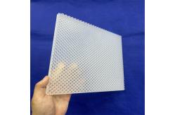 China High Temperature Resistant Semiconductor Custom Quartz Frosted Chip Quartz Slotted Sheet supplier