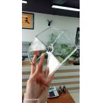 High Clarity Round Sapphire Borosilicate K9 Crystal Plate