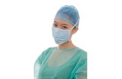 China 9*18cm Non Irritating Disposable Face Mask With Nonwoven Ties supplier