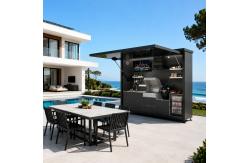 China Prefab Stainless Steel Mobile Outdoor Kitchen for Yard Parties– Plus Version supplier