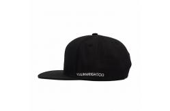China Unisex Flat Brim Snapback Cap Embossed Pattern Plastic Buckle ODM supplier