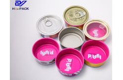 China 50g 80g 100g 150g Tuna Can With Easy Open Lid Withstand Hot Cooking supplier