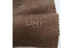 China Polyester Wool Mixed Needle Punched Nonwoven Fabric For Under Collar supplier