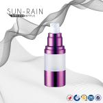 Plastic classic airless pump bottle 30ml custom color size SR-2108J cosmetic pump bottles for sale