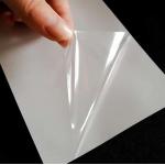 Repositionable Back Self Adhesive PP Paper Sheet Matt White Polypropylene Film for sale