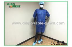 China Breathable Polypropylene Disposable Patient Gown 45g/m2 For Operation Room supplier