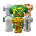 Wrinkle Resistant Soccer Jerseys Breathable Customizable Designs For Victory