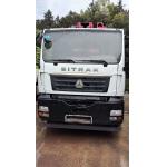 Shacman 49m Used Concrete Pump Truck On Sitrak Chassis With Less Working Hours for sale