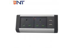 China Usb Charger Aluminum Alloy Desktop Plug Sockets supplier