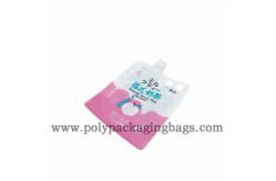 China Tomato Sauce Packaging 100mic Stand Up Pouch With Spout / Spouted Pouch Bags supplier