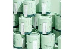 China 100% Recyclable Cardboard Cylinder Packaging Lid And Base Structure supplier
