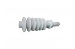 China IEC Standard White 25kV Ceramic Power Line Insulators supplier