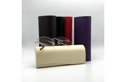 China Custom Sunglasses Eyeglasses Case Box Metal Leather Hard Shell supplier
