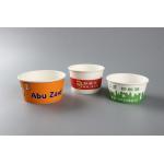 860ml Eco Disposable Paper Bowl Salad Holiday Disposable Bowls Single PE Lined for sale