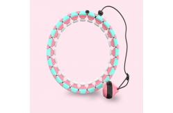 China Digital Count Smart Hula Hoop , Non Drop Hula Hoop Adjustable Size supplier