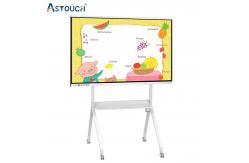 China HDMI Interactive Touch Panel Display 60Hz Silver Display 75 Inch RoHS supplier