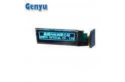 China Blue 0.91 Inch OLED Display 128x32 Pixels SSD1306 Driver 15pin Soldering FPC supplier