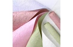 China Florist Wrapping Paper in Stone Texture for Sustainable Flower Bouquet Packaging supplier