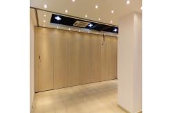 China Classroom Soundproof Free Standing Movable Partition Wall With Acoustic supplier