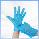 CPE Disposable Gloves For Beauty Salon Nonslip Thermoplastic Gloves for sale