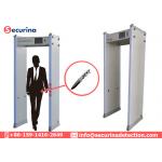 Passenger Scanner Outdoor Door Frame Metal Detector 45 Zones For Security Check for sale