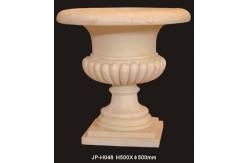 China Customized Sandstone Garden Pots For Landscape Design supplier